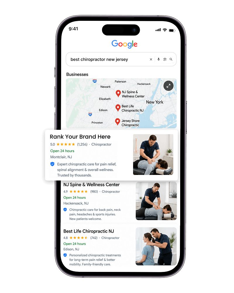 local SEO company for chiropractors
