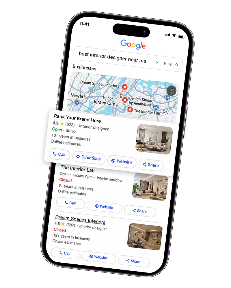 seo for interior designers​