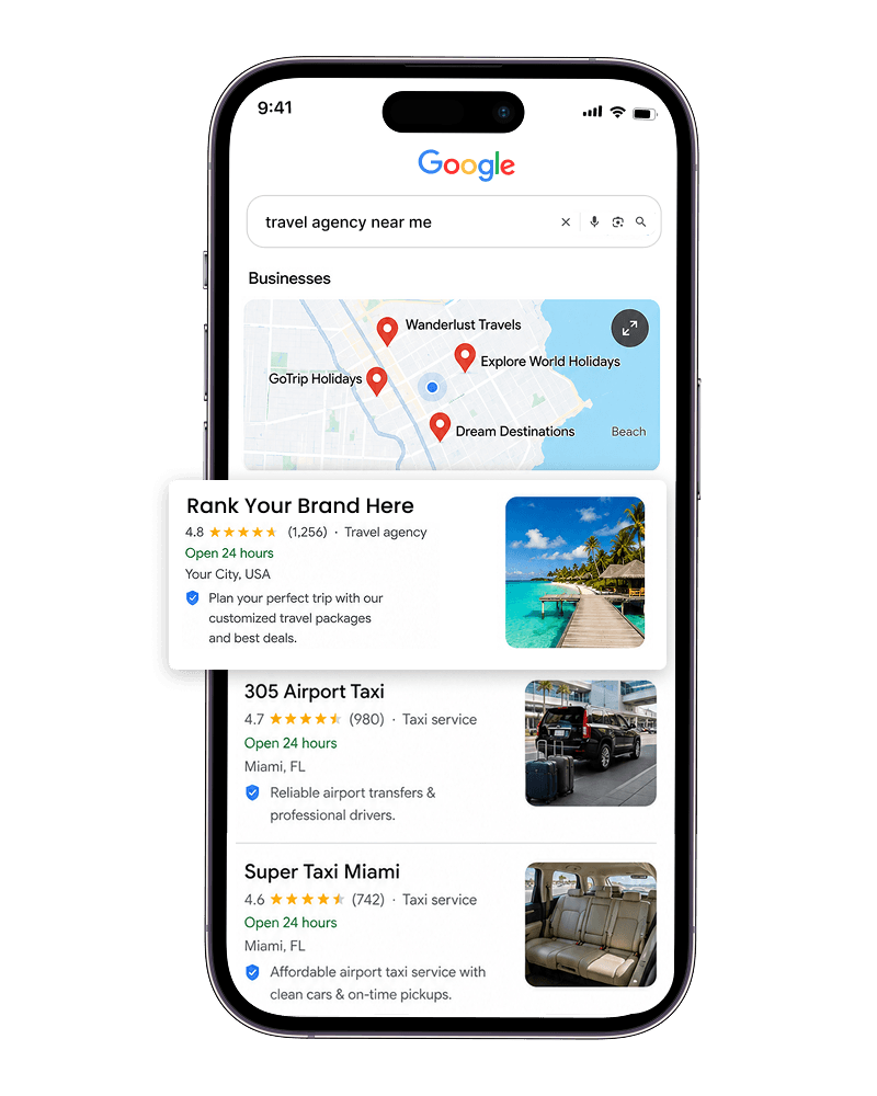 travel agency near me