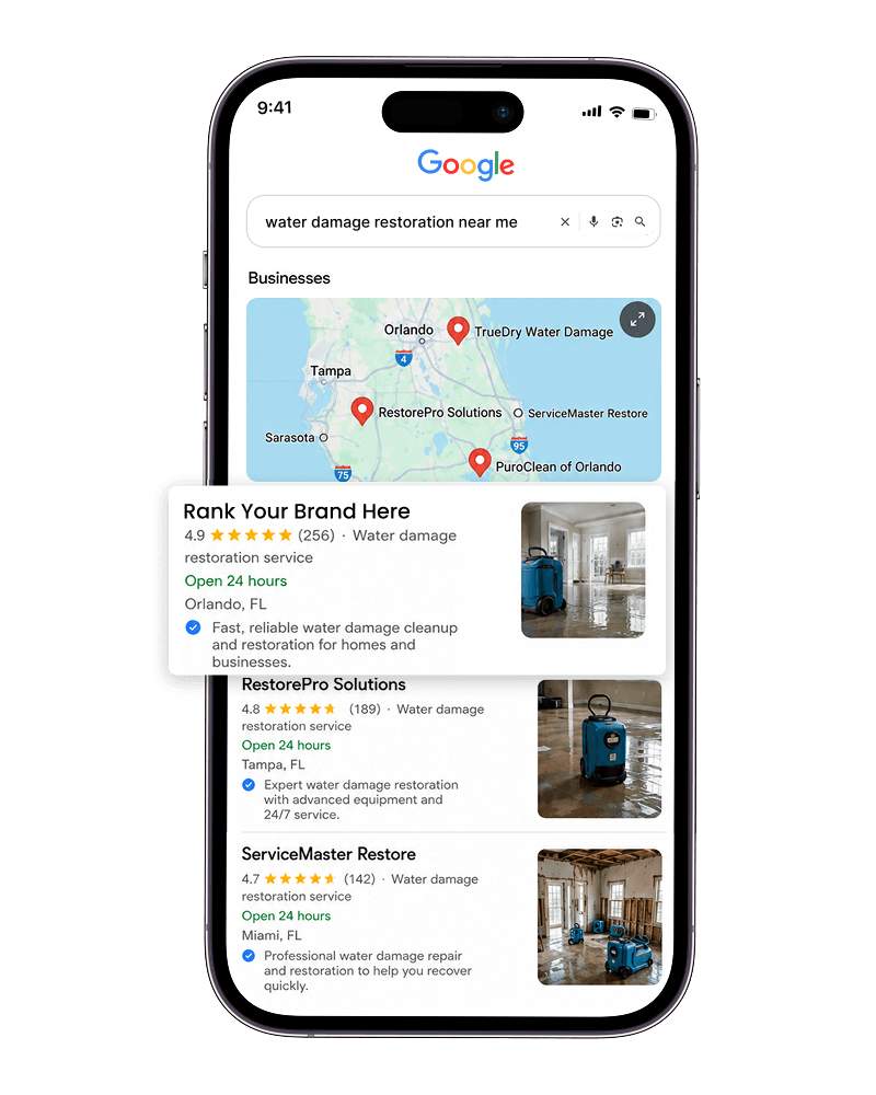 water damage restoration near me