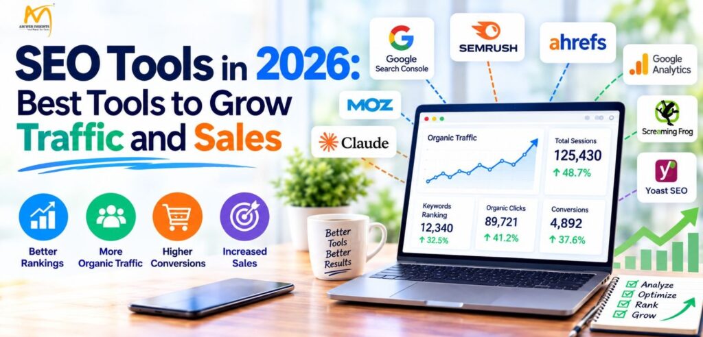 SEO Tools 2026: How to Boost Your Sales with AI and SEO